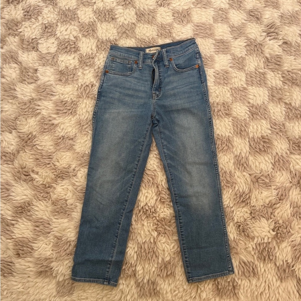 Madewell stovepipe jeans